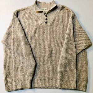 Eddie Bauer Oatmeal Colored Knit Pullover